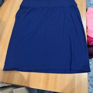Chic Navy Women's Pencil Skirt